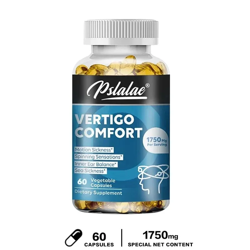 Vertigo Comfort Capsules - Inner Ear Balance Supplement - Relieves Dizziness Nausea Spinning and Shaking Feelings — image 8