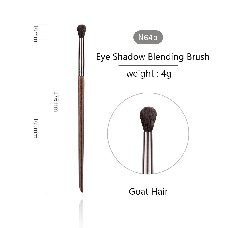 OVW Animal Hair Makeup Brush Complete Set 28PCS Lip Brushes Eyeshadow Brush Soft Makeup Brush Beauty Tools Smudge Brush Single — image 11