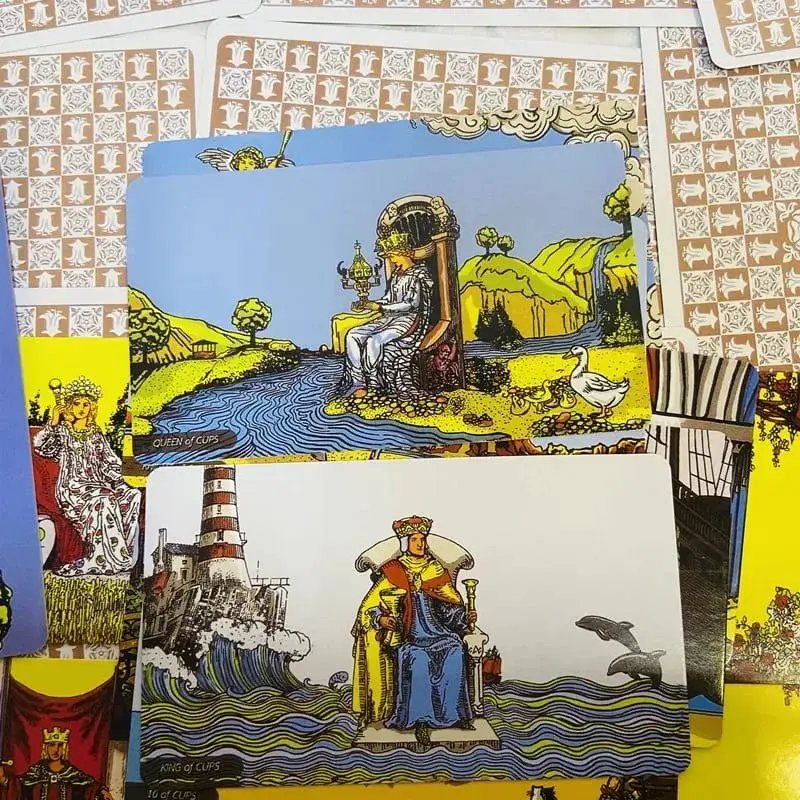 New RWS Panorama Tarot cards A 78 Deck When Wide Angle Lens Show You New Perspective of RWS Board games — image 6