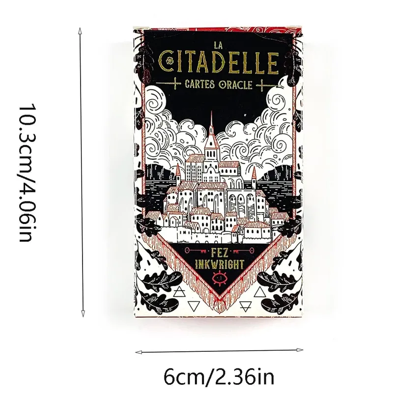 La Citadelle A Fantasy Oracle Cards A 60 Octogonal Design Deck Version française Fortune Telling Divination Jeu de société Jeu de cartes — image 6