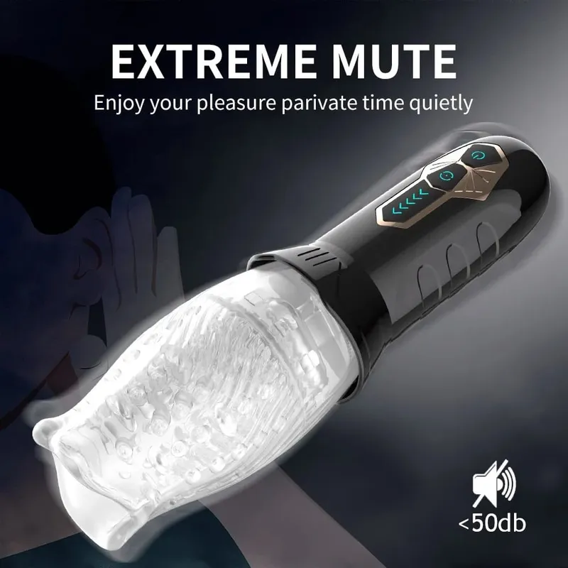 Automatic Rotating Masturbator Cup Glans Trainer Vagina Penis Pump Sleeve Delay Ejaculation Vibrator For Mens Adult Toys Male — image 5