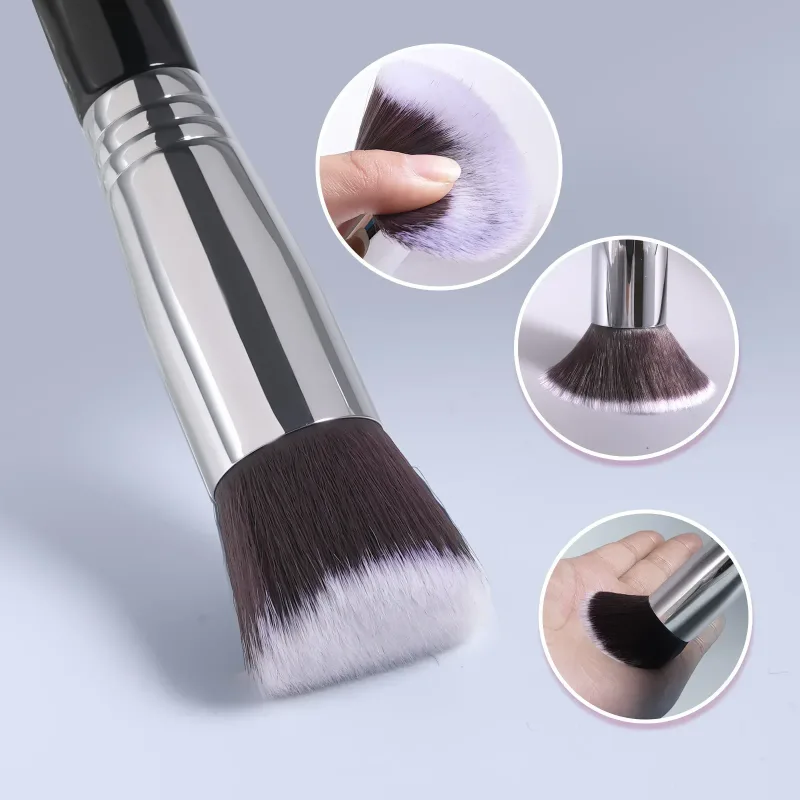 Powder Brush Professional Makeup Brushes Black Multifunctional Foundation Blush Sculpting Bronzer Brush Make Up Tools — image 4