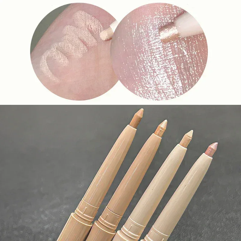 Matte Brightening Lying silkworm Shadow Pen Dual-use Eyeliner Gel Pen Beige Skin Tone Concealer Pen Smooth Contour Eye Shadow — image 3