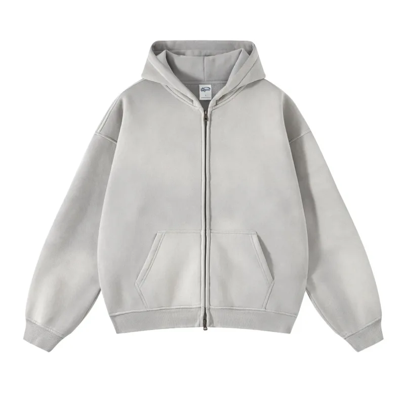 Batik fleece zippered hoodie — image 10