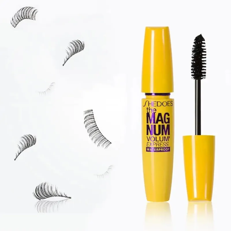 10ML Chống Nước Làm Dài Mi Uốn Mascara Tự Nhiên Lâu trôi Không lem Vàng Chuối Mi Bóng — image 7