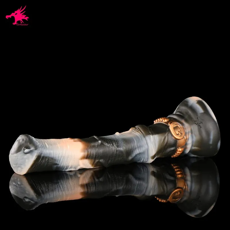 Nothosaur HUNTER JACK Dildo Color Silicone Toys Realistic Fake Penis Adult Fantasy Dildo Holder Masturbation Sex Toys — image 4