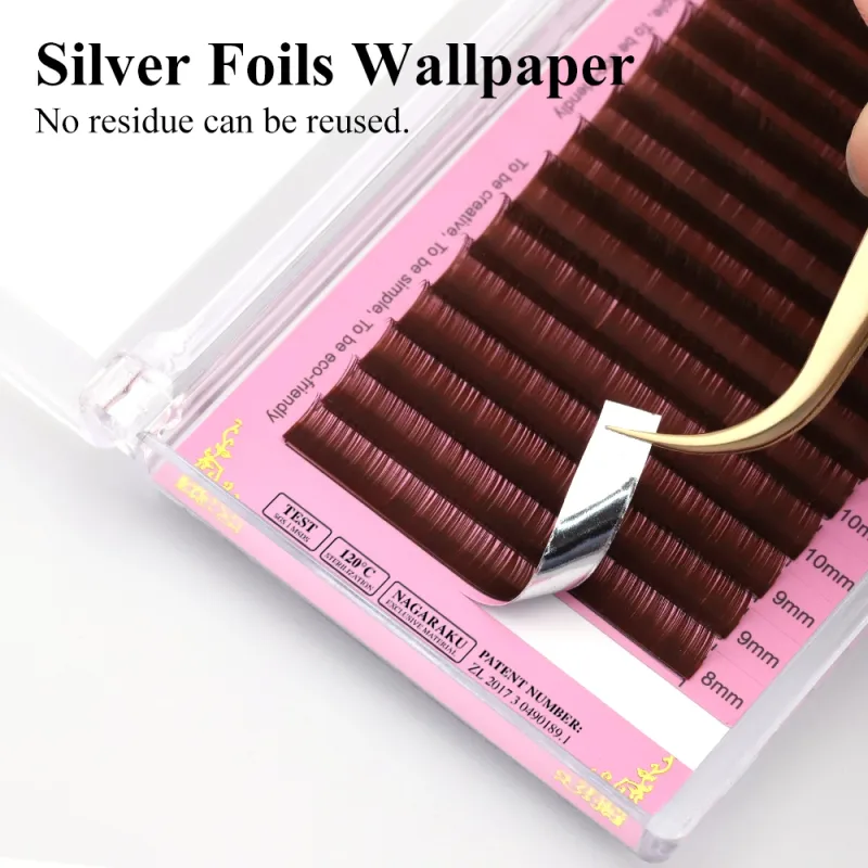 Light Brown Mix Eyelash 7-15mm Mink Lash False Individual Faux Eyelashes Cilia Extension for Eye Beauty — image 3
