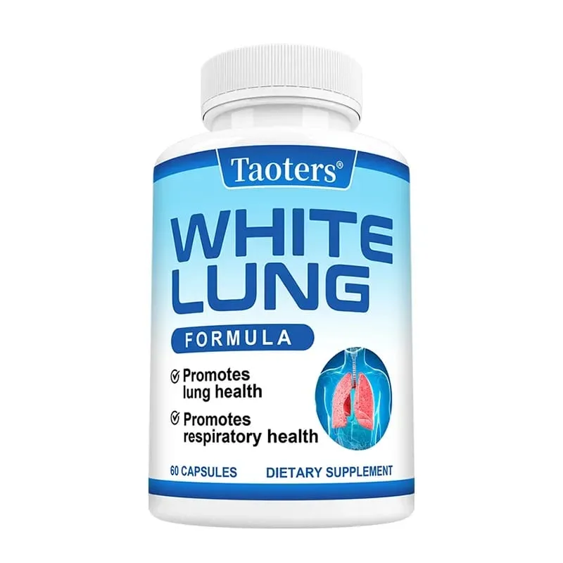 White Lung - with Quercetin Bromelain Vitamin D K Lung Cleansing and Detoxification Supports Lung and Respiratory Health — image 8