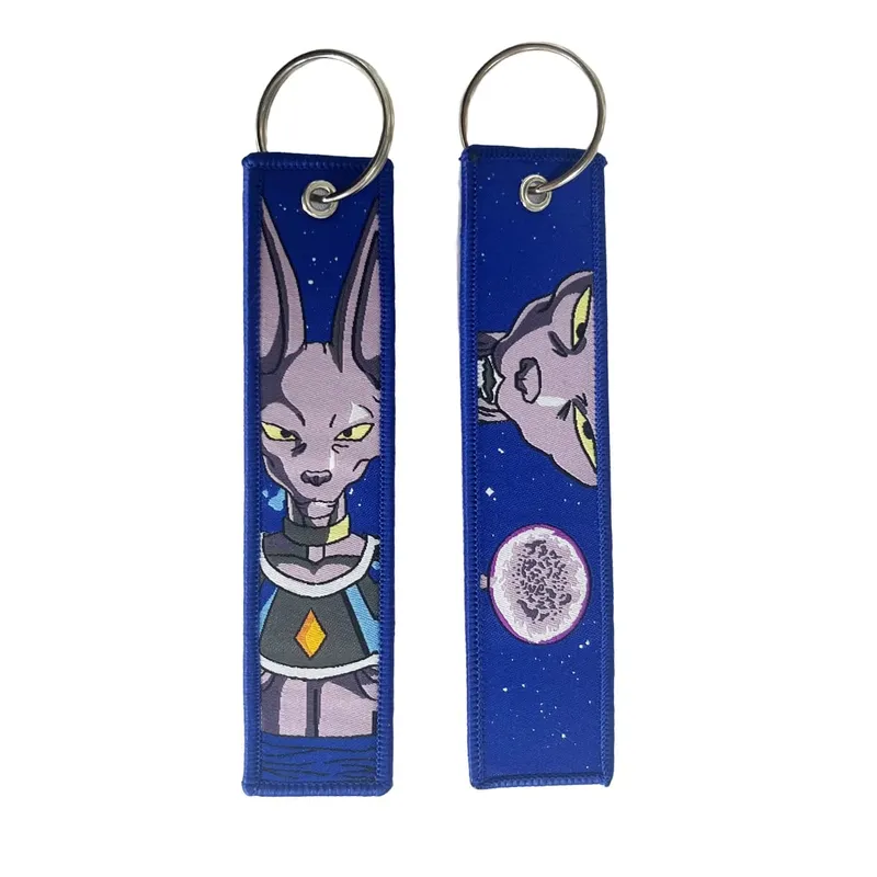 Dragon Ball Embroidery Cool Keychain Lanyard Anime Manga Series Badge Holder USB Pendant Portable Key Lanyard Accessories — image 10
