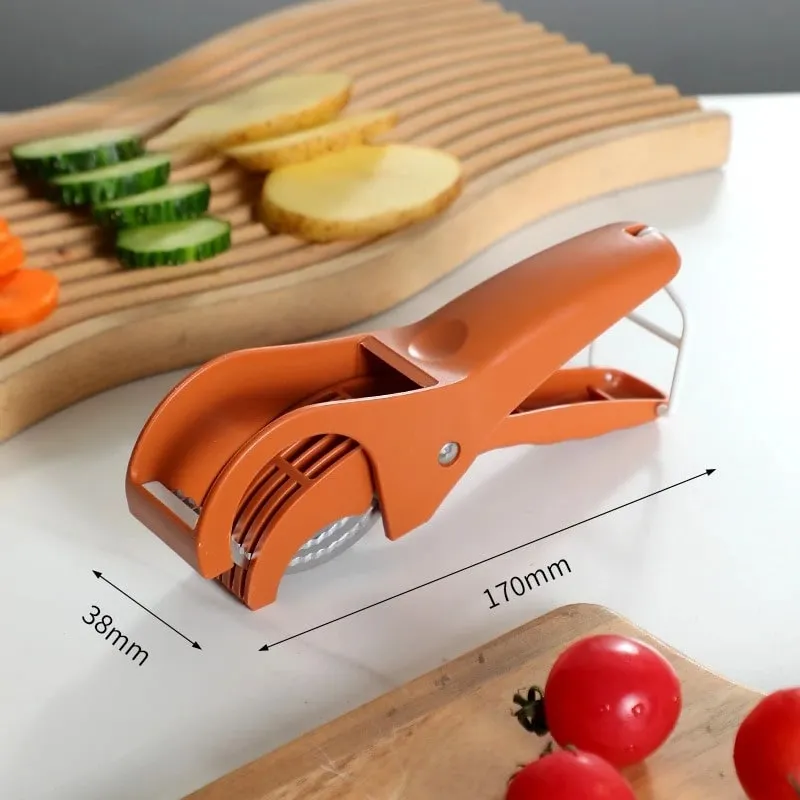 Kitchen Tools Stainless Steel Vegetable and Fruit Slicer Multi Functional Salad Slicer Kitchen Accessories
