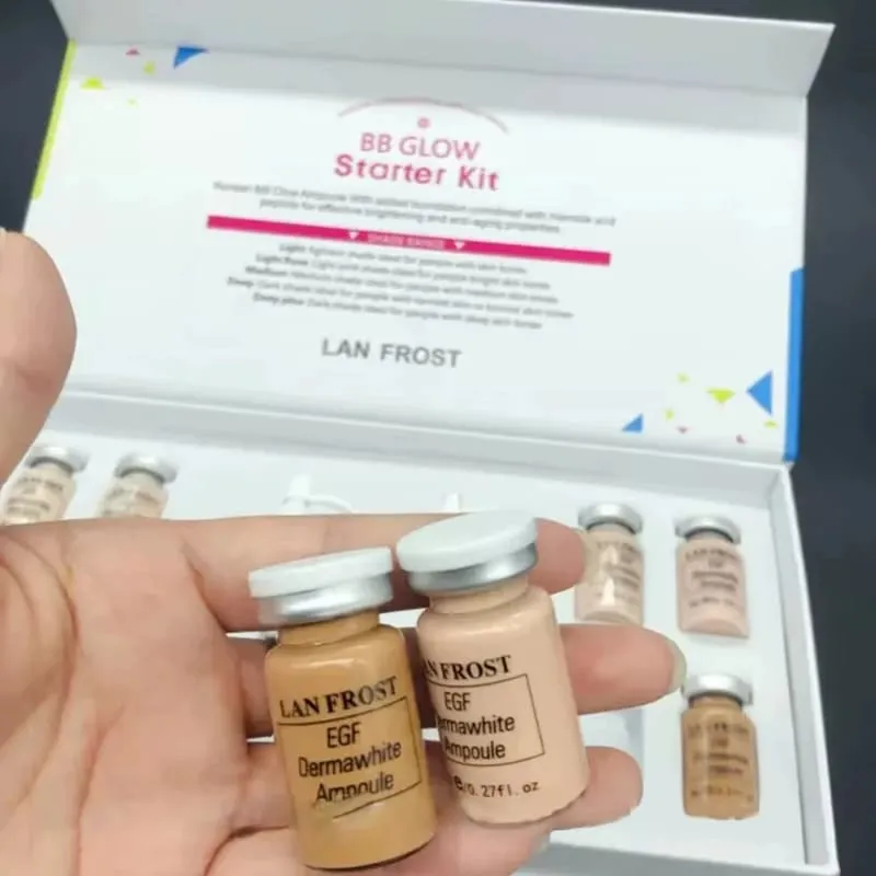 5pcs Korea Stayve BB Cream Glow Beginner Starter Kit Niacinamide Peptide Moisturizing Foundation Face Skin Care Serum Essence — image 1
