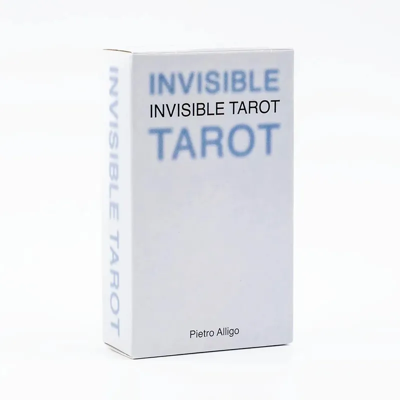 Invisible Tarot 78 Blank Cards Create Your Own Tarot Deck Fate Divination FortuneTelling Card Games Party Board Game 10.3*6cm