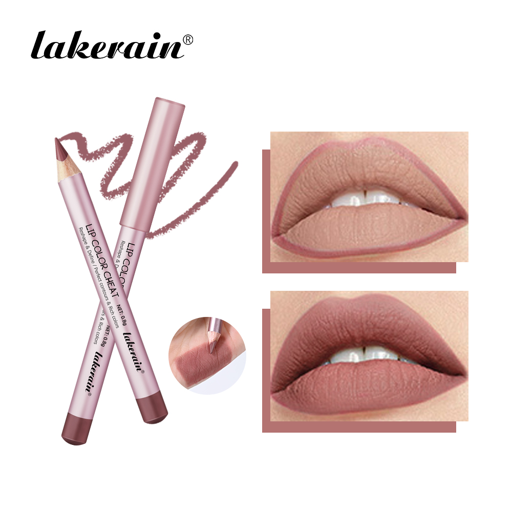 Mini Lip Liner Pen Pillow Intimacy High Color Define Sexy Lips Precision Waterproof Long-lasting Girlfriend Gifts Lip Liner Pen — image 4