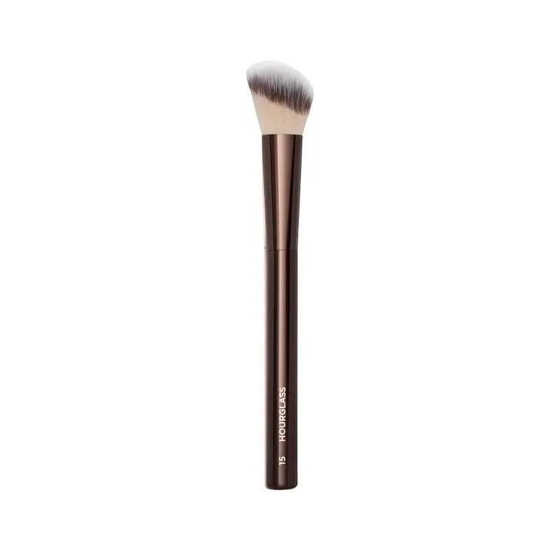 1pc #15 Blush Makeup Brush Liquid Blush Make Up Brush Bronzer use with Cream cheek formulas Metal Handle with box — image 3