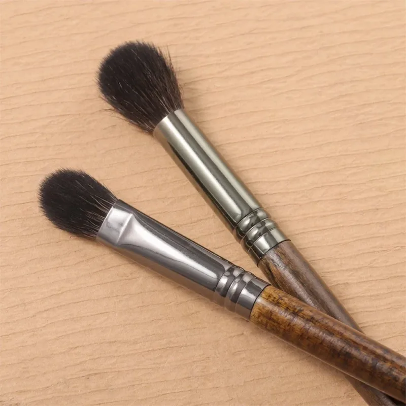 OVW Makeup brushes set Professional Natural goat hair brushes Eye Blender Concealer Powder Eyeshadow Highlighter Brush — image 2
