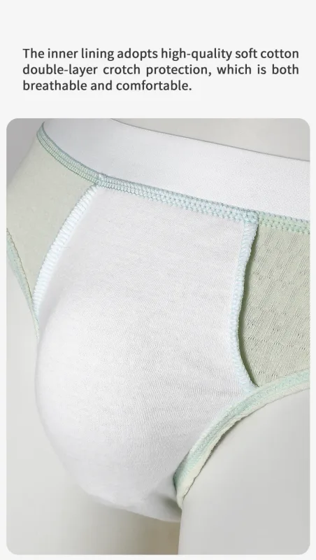 Men's briefs underwear cotton men's baby cotton pants head summer thin trend boys sports antibacterial shorts