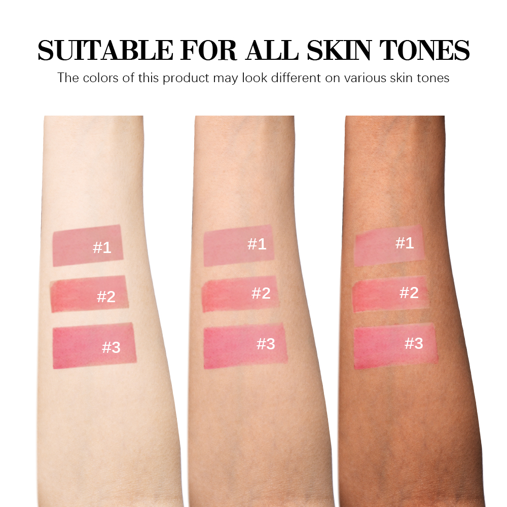 Blading Lip Gloss Peel and Stick Set Long-lasting Waterproof Pink Lip Gloss Transfer Resistant Natural Lip Cosmetics 3 Colors — image 6