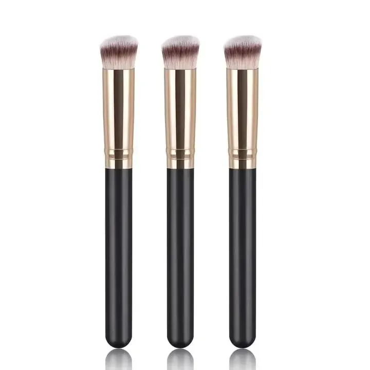 1/3 pcs Foundation Concealer Brush Premium Contour Blusher Brushes Flawless Under Eye Dense Face Makeup Brush For Blending — image 8
