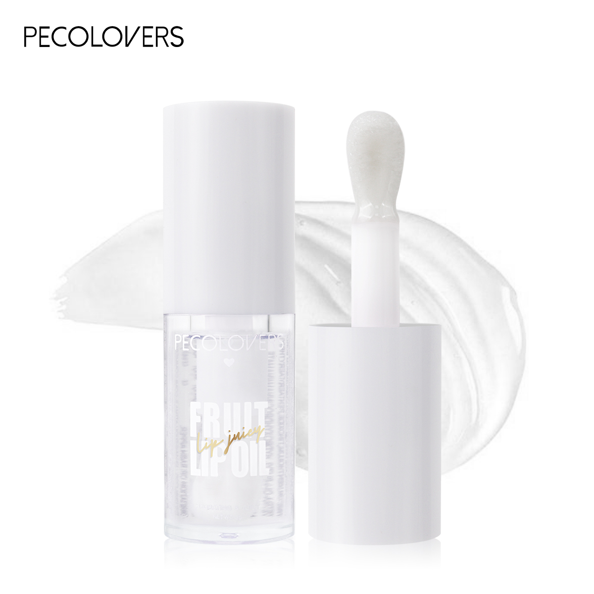 Glitter Plumping Lip Gloss Jelly Strawberry Moisturizer Fruit Lip Oil Transparent Fullness Lip Tint Gel Soft Tube Makeup LipCare — image 9