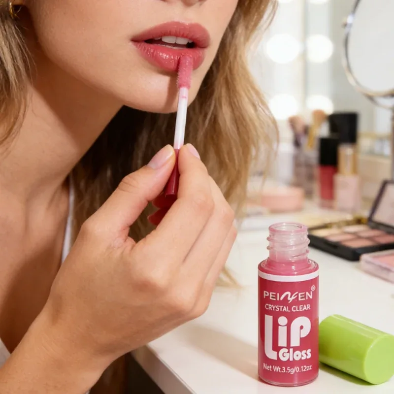 6pcs Lip Care Essence Lip Oil Lip Gloss Moisturizing and Weakening Lip Lines Priming Lipstick Female Lip Gloss Set — image 4