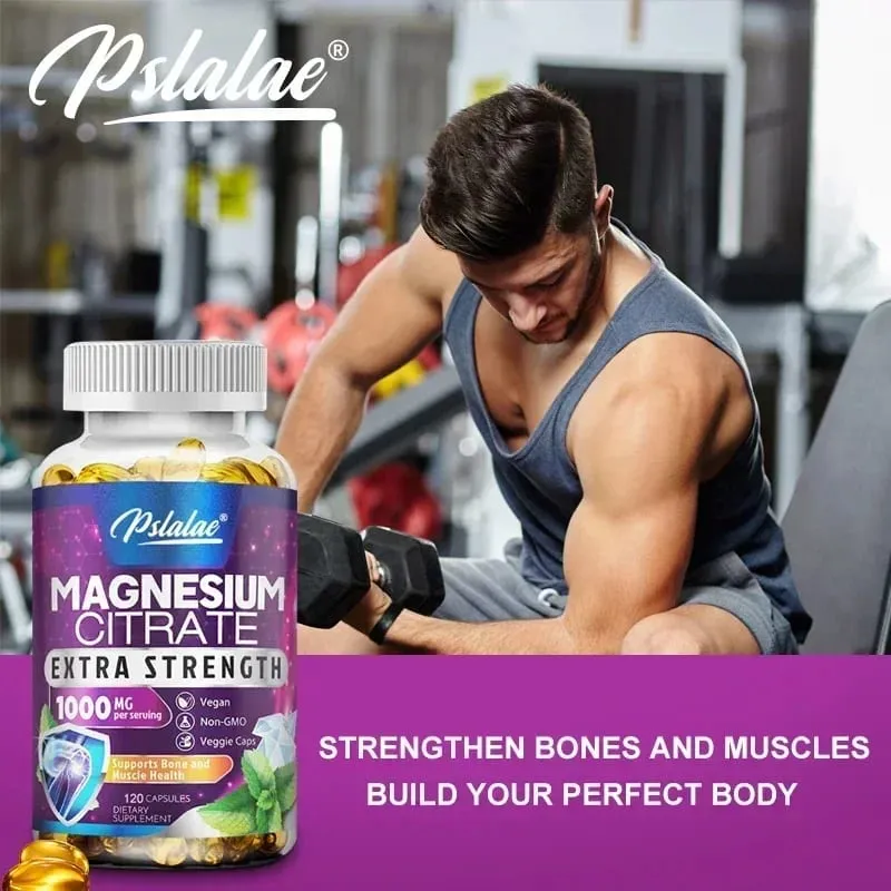 Magnesium Citrate - Muscle Nerve and Energy Support Improved Heart Health — image 7
