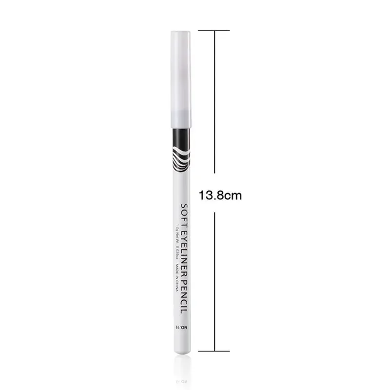 1PC New White Eyeliner Makeup Lasting Smooth Easy To Wear Eyes Brightener Waterproof Fashion Eyes Liner Pencils Eye Makeup Tools — image 6