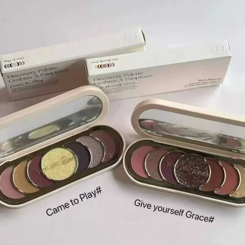 Rare Beauty New 8-Colors Shimmer Matte Eyeshadow Plate Lasting Lightweight Waterproof Makeup Cosmetics Powder Highlighter Blush — image 5