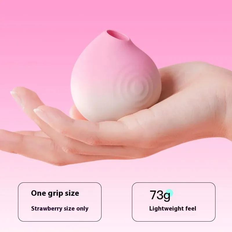 mini peach sucking vibrator female adult products clit orgasm stimulation sucking vibrator portable woman sex toys sex shop — image 3