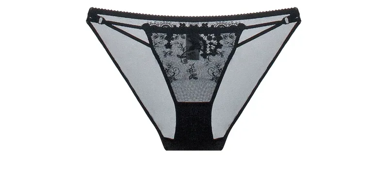 Light Luxury French Lace Underwire Cross Bra Set Bunny Ears Cup Light Luxury Lingerie Sexy Women Flash Sale — image 9