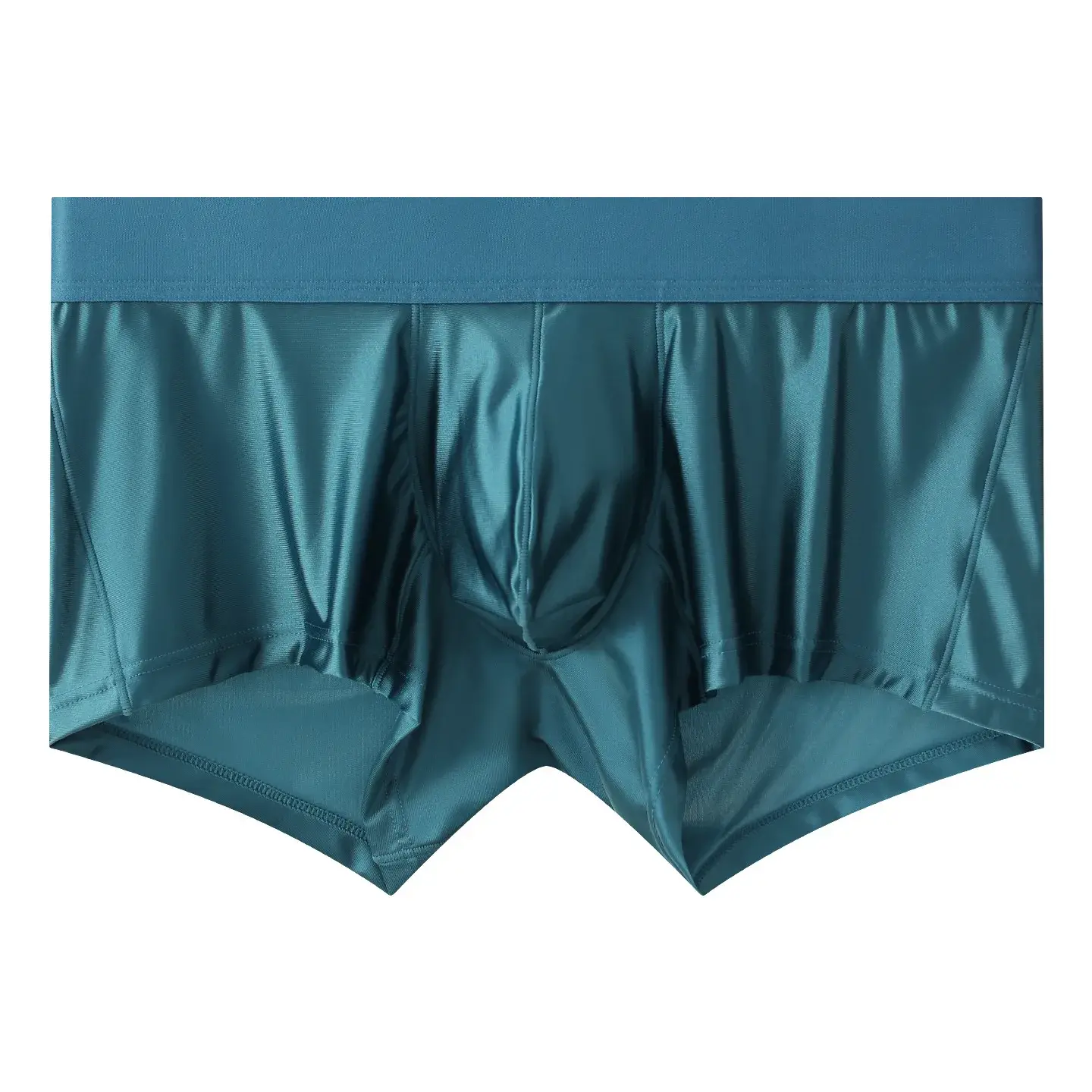 Celana Dalam Pria Celana Pendek Boxer Celana Dalam Nilon Ramping Solid Pria Celana Dalam Kantung JJ Pinggang Tengah Cueca Celana Dalam Pria Boxer Ropa Ukuran Plus M-XXL — image 2