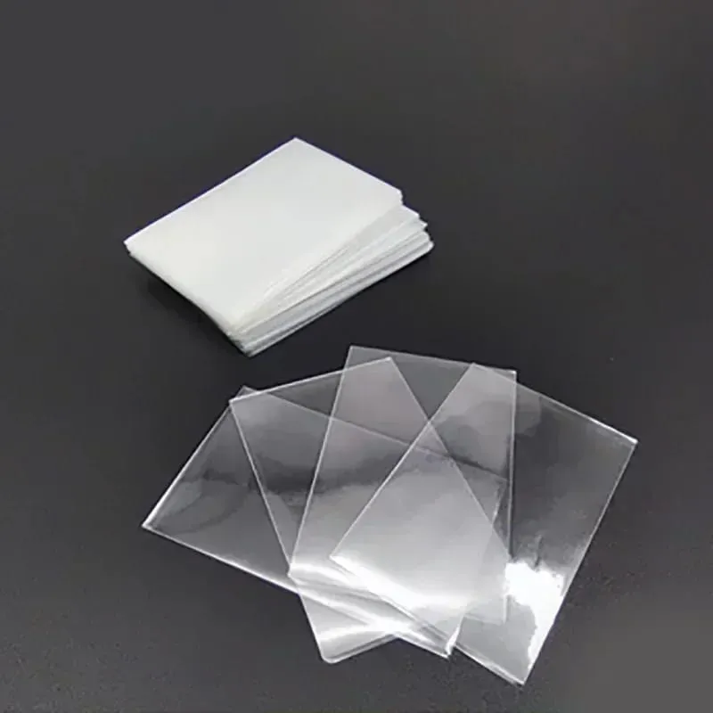 100pcs/set Various Sizes Transparent Card Sleeves Magic Card Game Tarot Poker Cards Protector Card Sleeves