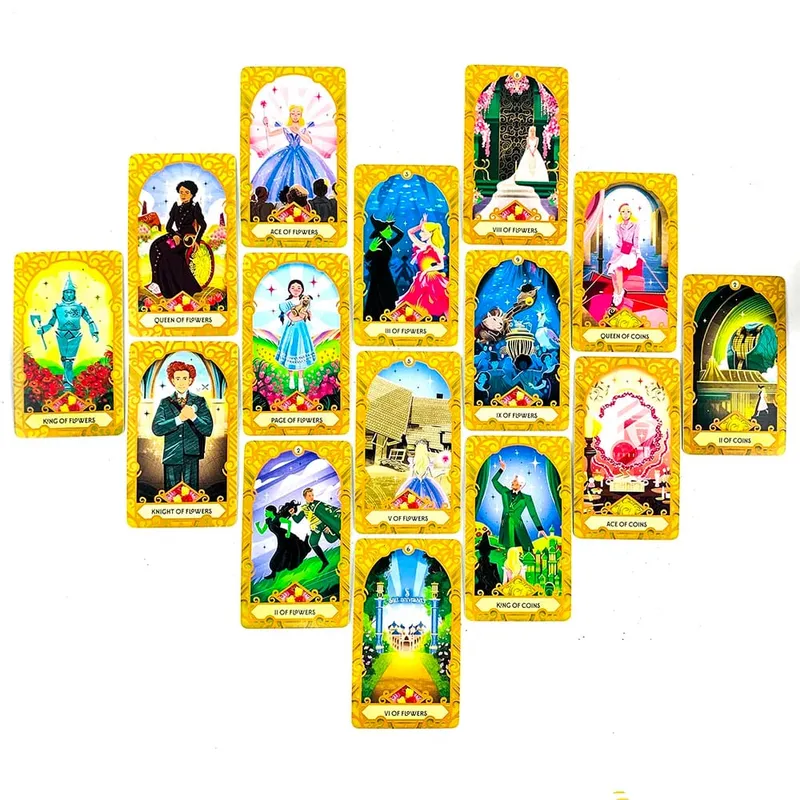 Neues böses Tarot-Deck, 78 Karten, traditionelle Tarotkarten, englische Version, Wahrsagerei, Brettspiele, Halloween- und Weihnachtsspiele — image 5