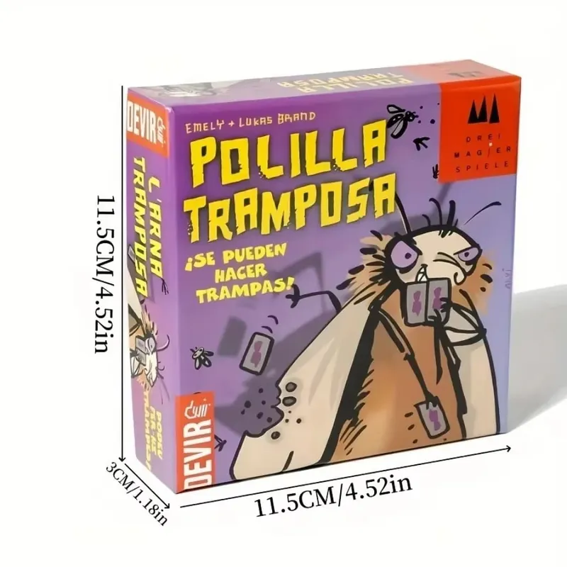 Spanish Cheating Moth German Cockroach Adult Children Leisure Party Game Creative Small Gifts
