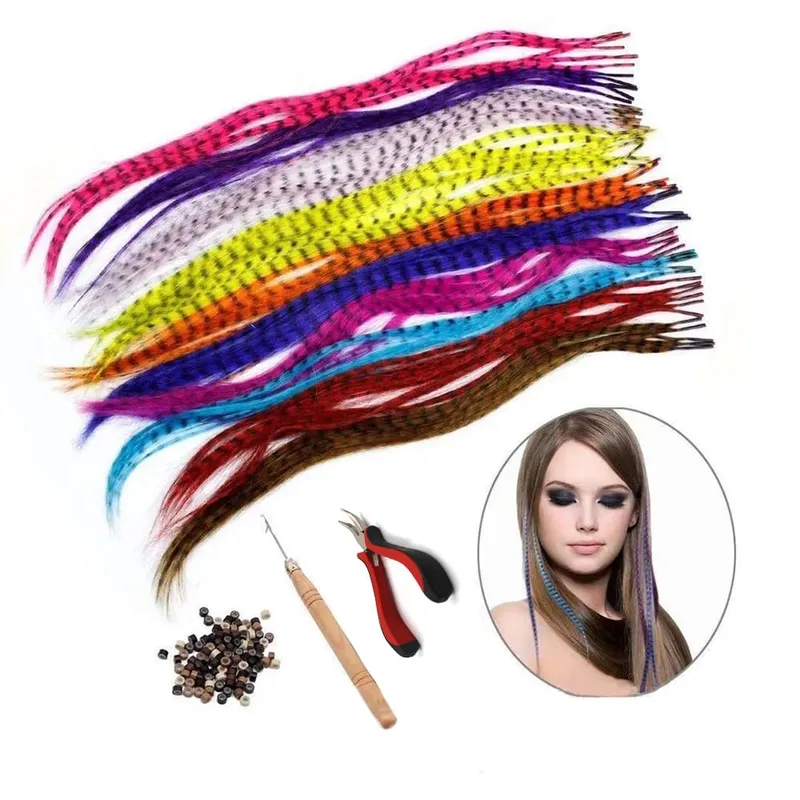 50 Strengen/Pack Synthetisch Gekleurde I-Tip Stok Veer Hair Extensions Steil Haar 16 Inch Voor Vrouwen Hoge temperatuur Vezel — image 2
