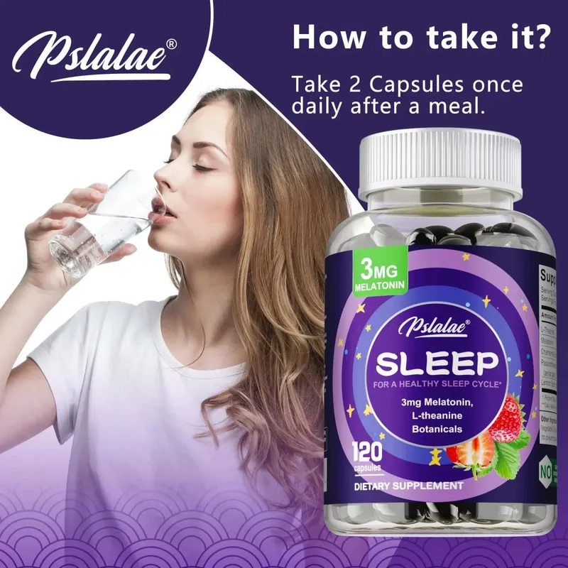 Sleep Supplements - Relieve Stress Improve Insomnia Improve Sleep Quality and Deep Sleep — image 5