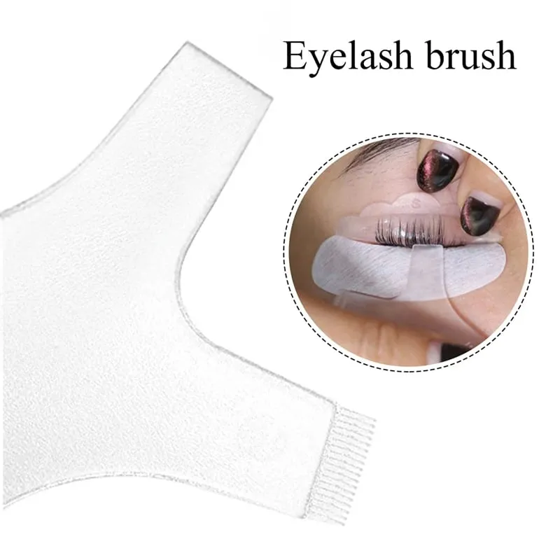 Transparent Y Shape Lash Lift Brush Reuseable Plastic Graft Perm Mini Comb Makeup Eyelash Brushes 3D Curler Brush Tool Accessory — image 4