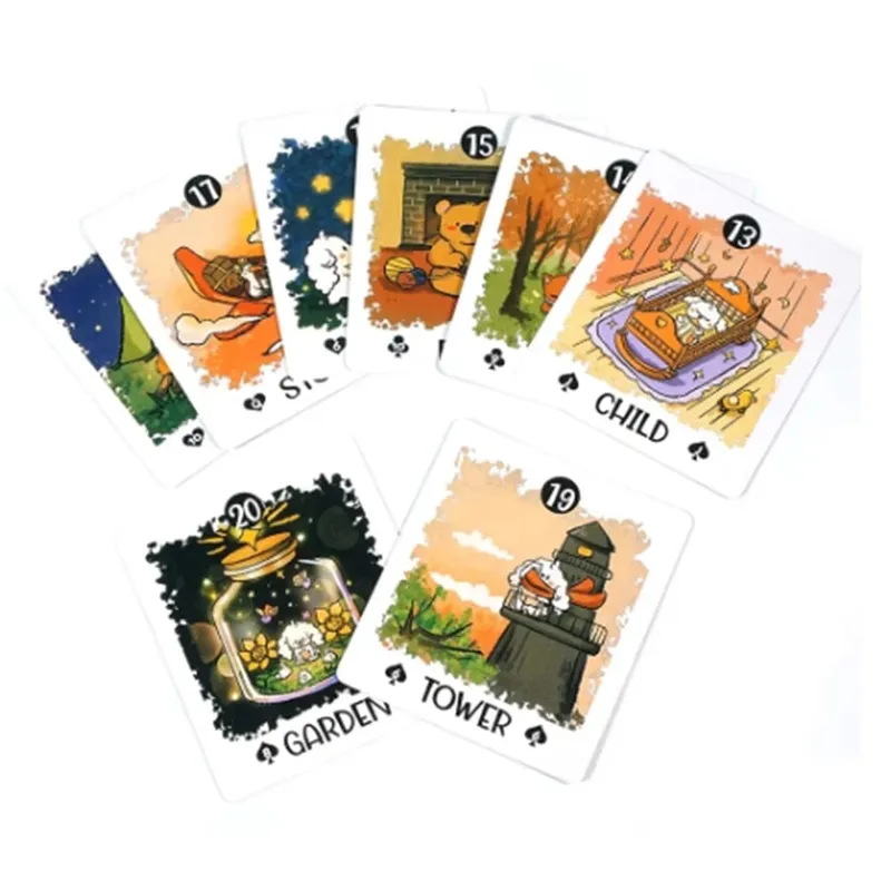 Boji Blog Lenormand Deck Die Reise eines Kaninchens durch das Schicksal Für Tarot-Liebhaber — image 6