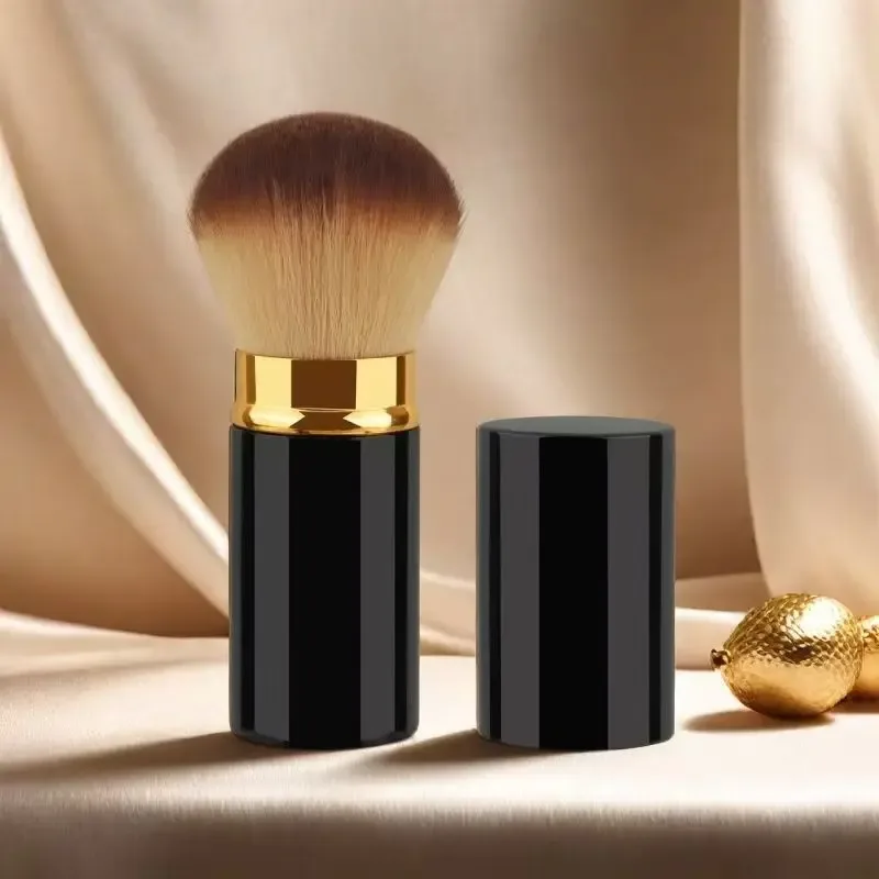 Travel Portable Makeup Brush Set with Storage Bag Blush Foundation Brush Cosmetic Brushes for On-the-Go Beauty Essentials