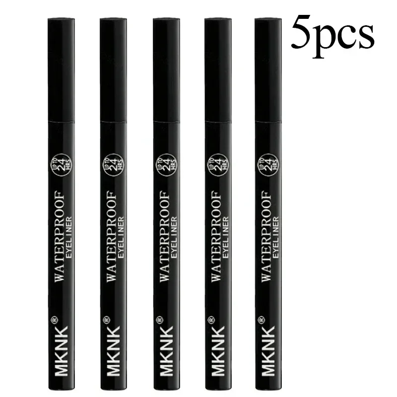 1/5/20pc Lasting Waterproof Liquid Eyeliner Non-fading Smooth Quick Drying Eyeliner Pencil No Ink Leakage Black Eye Liner Makeup — image 9