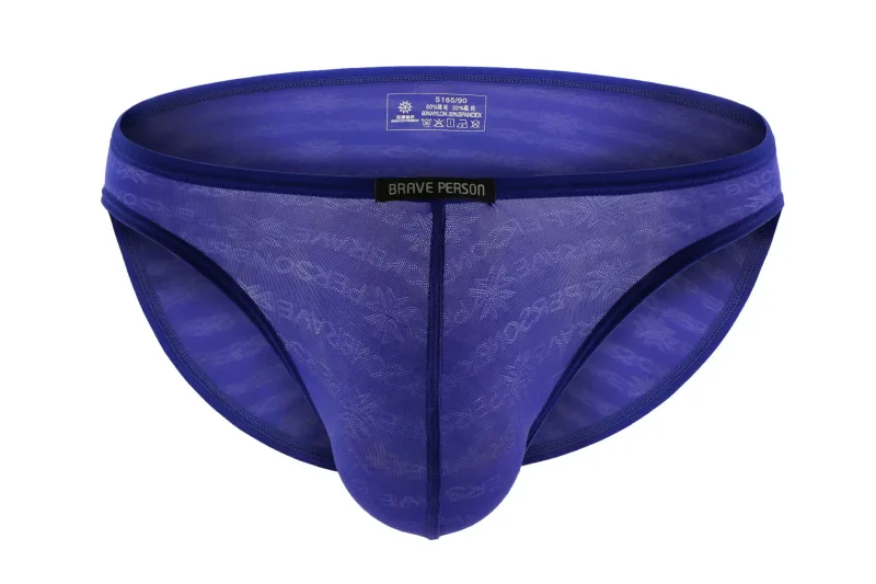 Brave Person New Men String Bikini Mens Briefs Transparent Comfortable Breathable Ropa Interior Hombre — image 17