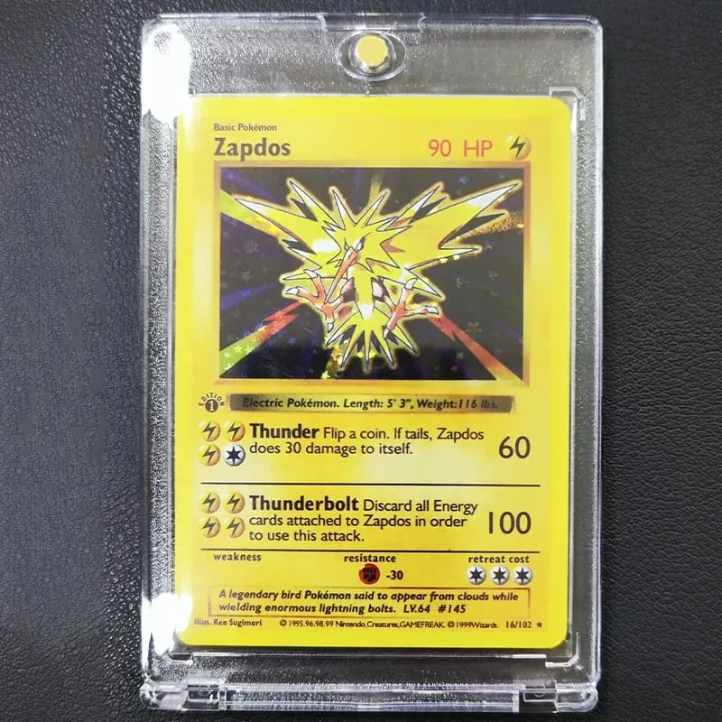 DIY Collection Cards with Card Brick 1996 1st Edition Flash Cards Game Anime Shining Cards Gift — image 5