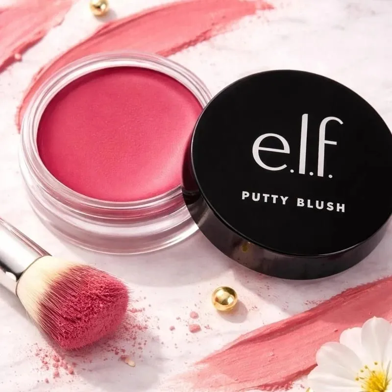 Bestseller Brands Elf Latest Style Multicolored Liquid Powder Blusher Highlight Contour Stick Long-Lasting Natural Cheek Rouge — image 5