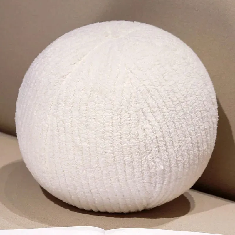 30cm Ins Style Ball Pillow Soft Plush PP Cotton Sofa Pillow Ornament Stuffed Nordic Round Pillow Throw Pillows Home Decoration — image 26