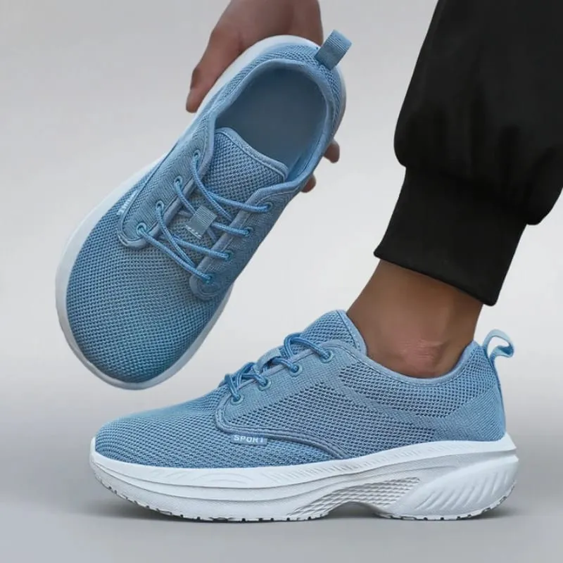 Men's Platform Wide Toe Shoes Big Toe Friendly Workout Footwear SustainableMemory Foam Insole Sneakers Breathable Travel Shoes — image 8