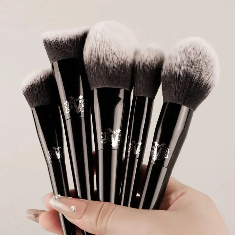 Kat Von D Makeup Brush Set & Kit Foundation Blush Highlight Concealer Powder Sculpting Eyeshadow Brush KVD Brand Makeup Brush — image 6