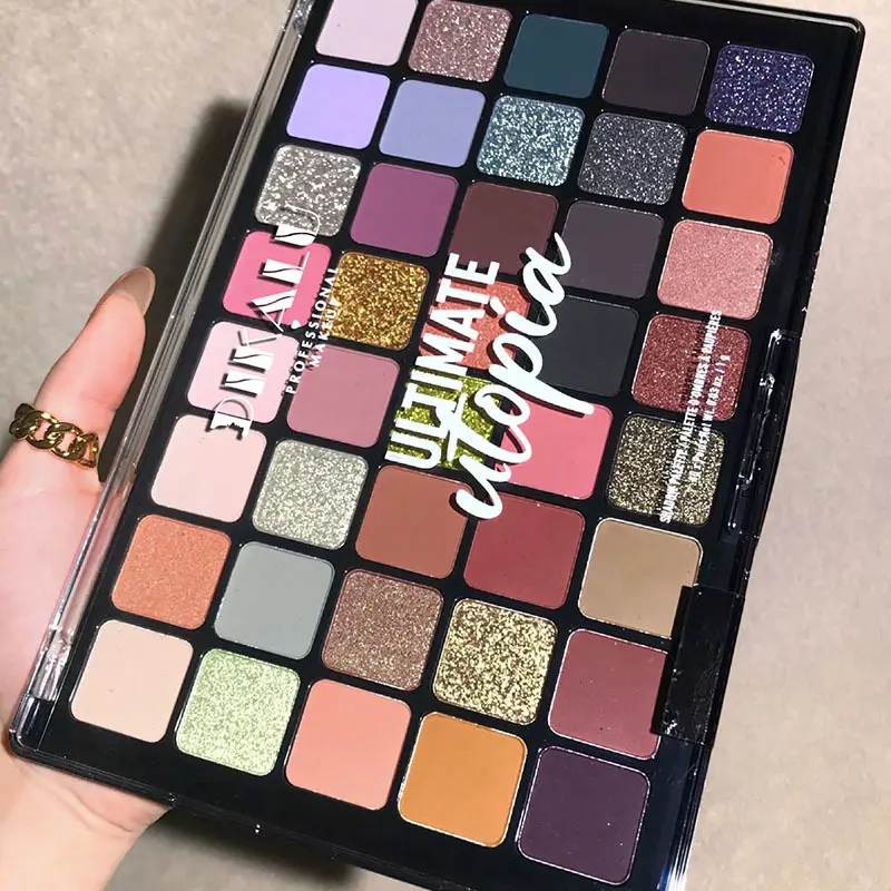Shimmer Eyeshadow Palette 40 Colors Eye Shadows Matte Glitter Pigment Eye Shadows Wterproof Korean Eye Makeup Palette Cosmetics — image 2