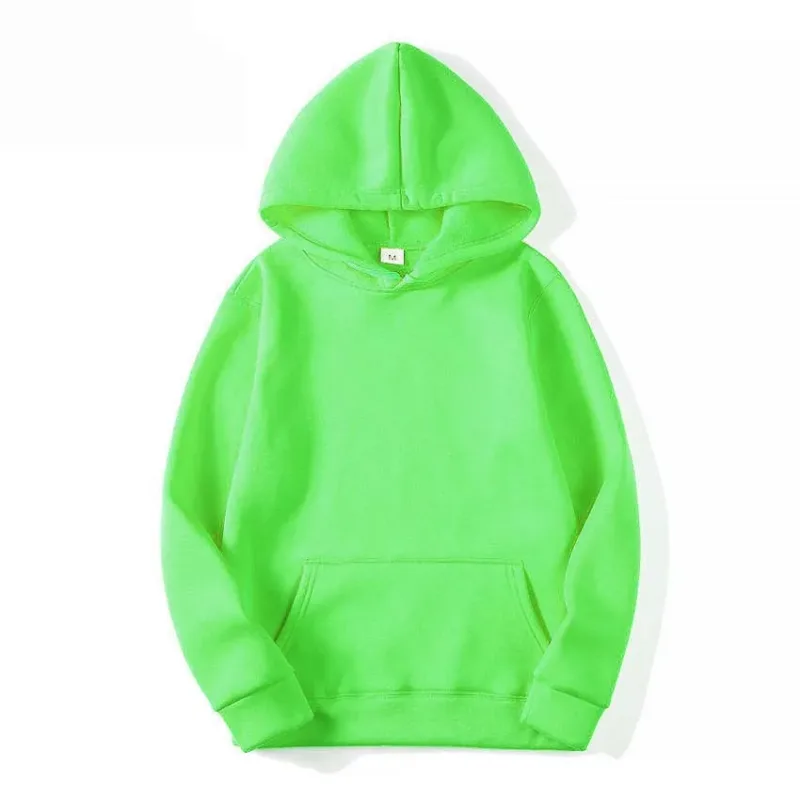 2025 Men's Solid Color Hooded Sweaters Men's Warm Wool Sweater Fashionable Street Clothing Loose Breathable Jersey Brand Hooded — image 19