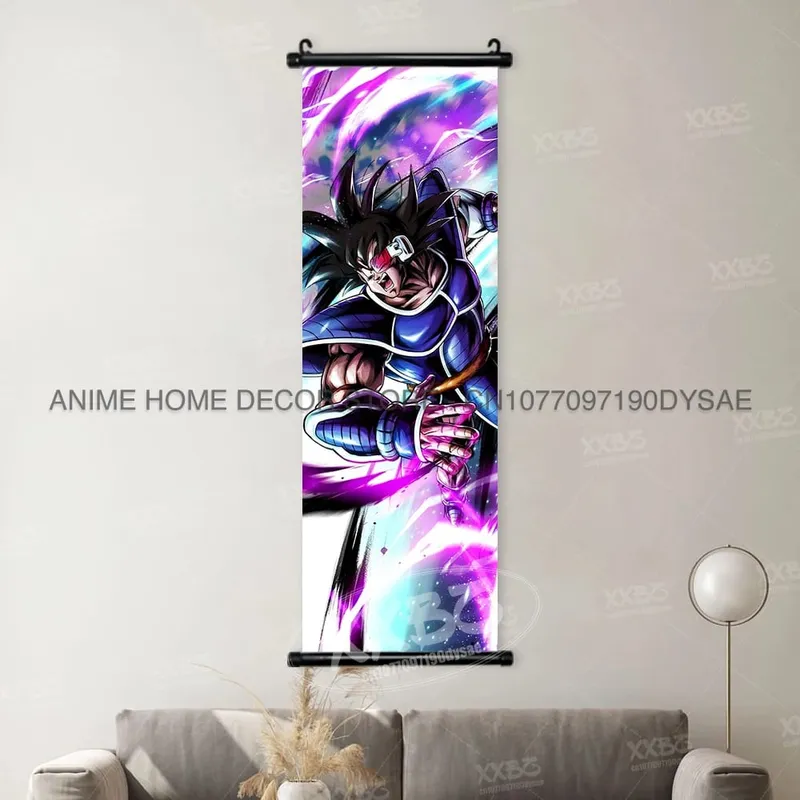 Dragon Ball Posters Anime Figures Wall Art Frieza Home Decor VegetaIII Scrolls Picture Goku Hanging Painting Son Gohan Wallpaper — image 25