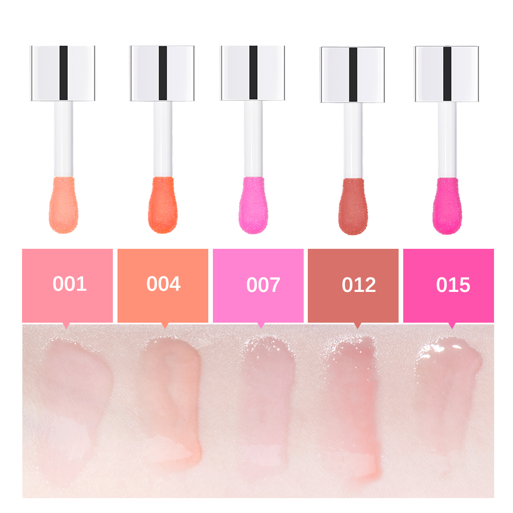 Crystal Jelly Moisturizing Lip Oil Plumping Lip Gloss Makeup Sexy Plump Lip Glow Oil Tinted Lip Plumper 6ml 1 Piece — image 7