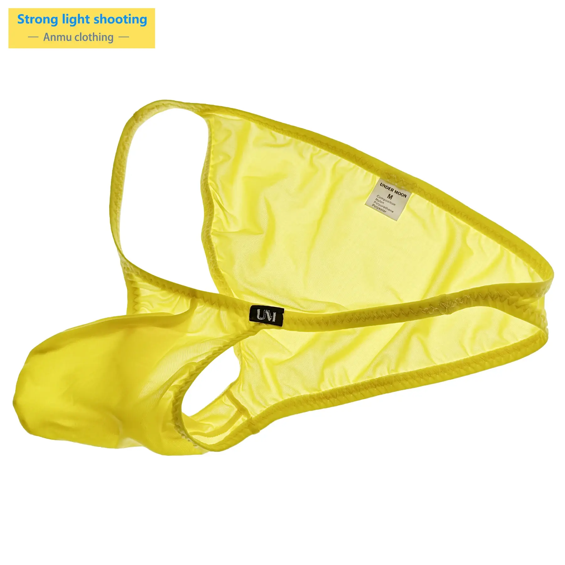 Übergroße, bequeme Pouch Ice Panty für Herren, halbtransparent, sexy Unterwäsche für den täglichen Gebrauch — image 4